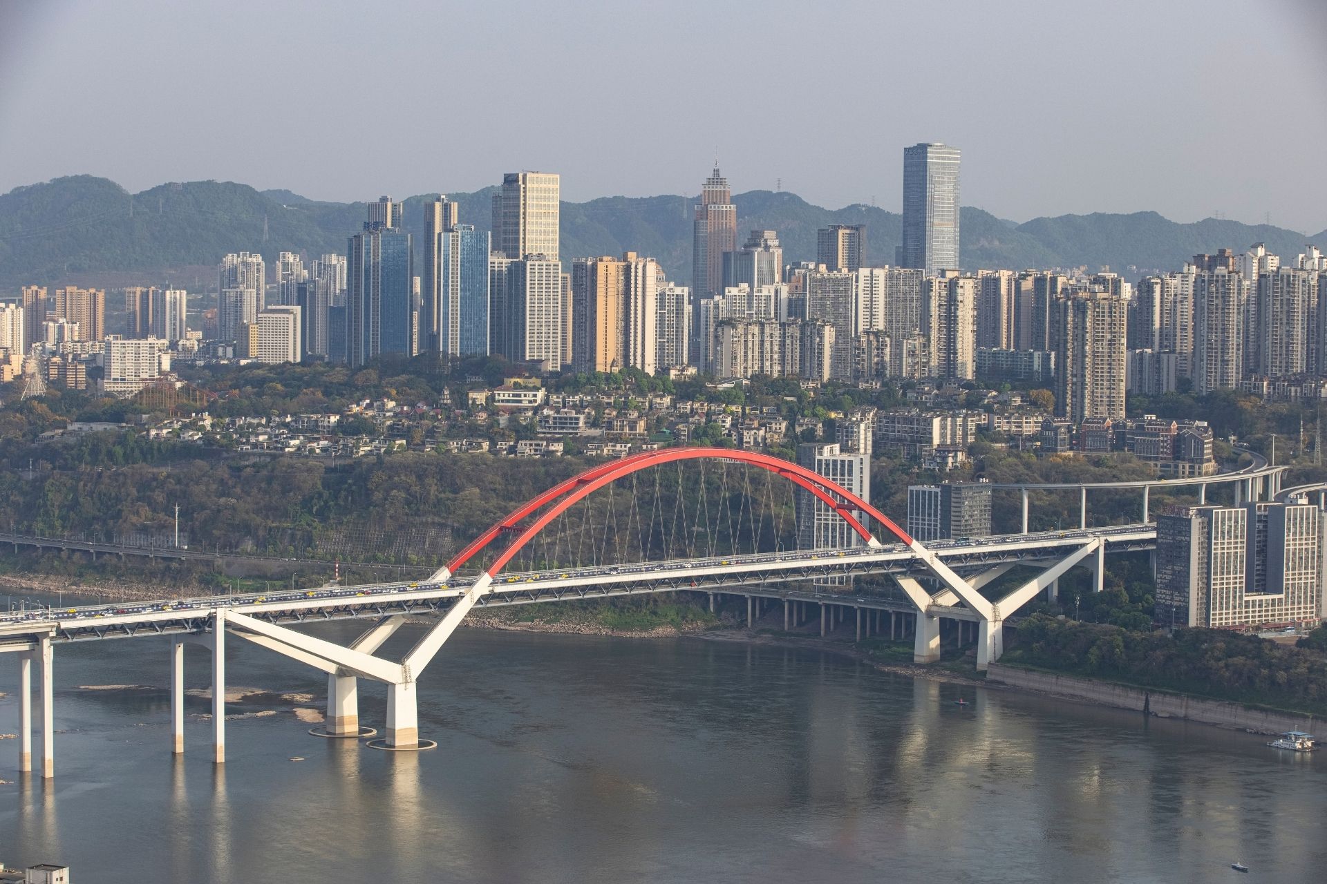 Landscape of Chongqing Eling Park, China